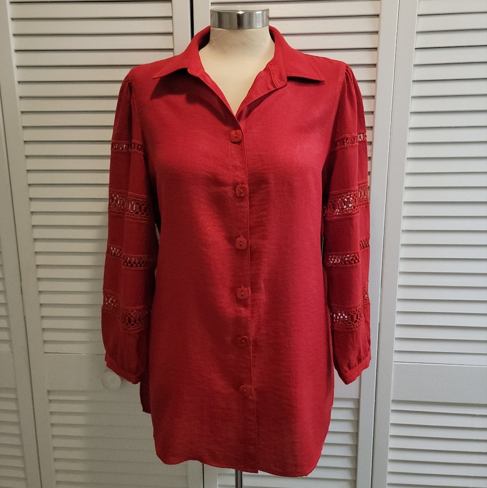 JOHN MARK RED TOP NWT